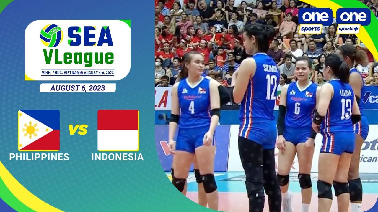 Philippines falls to Indonesia in SEA V.League